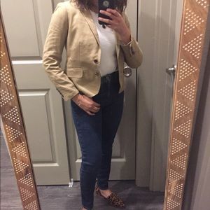 J.Crew Linen Blazer